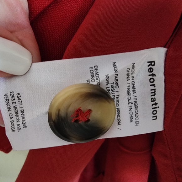 Reformation Irene Linen Jacket - Picture 10 of 13